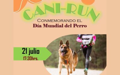 Este domingo estás invitado a correr junto a tu perro en la carrera CANI-RUN