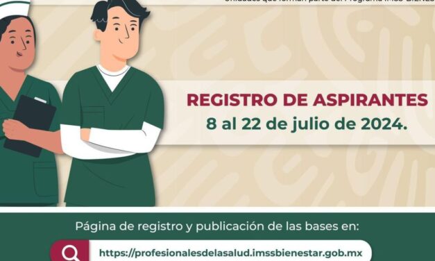 ENFERMERAS Y ENFERMEROS DE VERACRUZ TENDRÁN EMPLEO EN EL IMSS BIENESTAR EXHORTA ROCÍO NAHLE