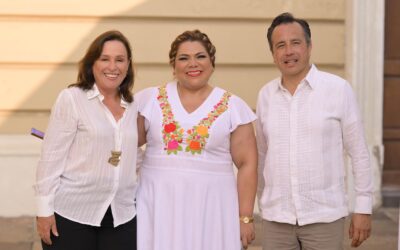 ASISTE ROCÍO NAHLE A LA CONMEMORACIÓN DEL BICENTENARIO DEL CONGRESO DEL ESTADO DE VERACRUZ