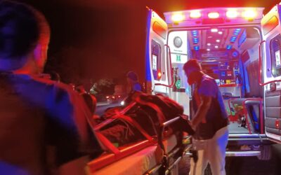 Campesino atropellado por motociclista en el camino a San José el Grande