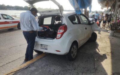 El Resplandor del Sol Causa Impacto Contra Poste de CFE -SEGÚN-