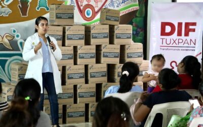 Promueve DIF Tuxpan lactancia materna y alimentación saludable durante el embarazo