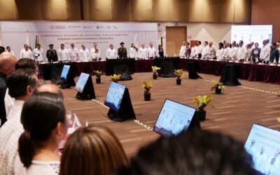 Se lograron acuerdos trascendentales para la seguridad del país, en la Primera Sesión Plenaria de la Conferencia Nacional de Seguridad Pública Municipal