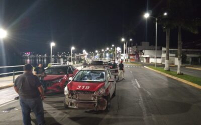 En la madrugada: Taxista agarró a «Balon Parado» a un MG en el Bule