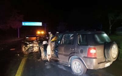 Accidente en la Carretera Tuxpan-Tampico Deja Cinco Lesionados