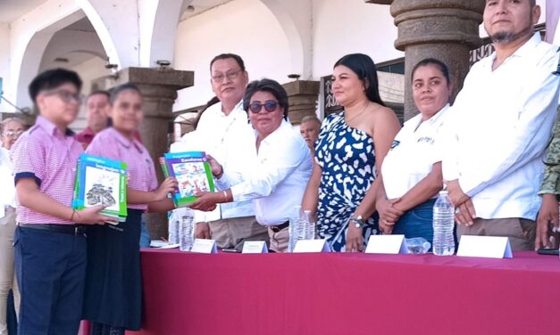 La Escuela Primaria “Miguel Lerdo de Tejada” participó en el Lunes Cívico