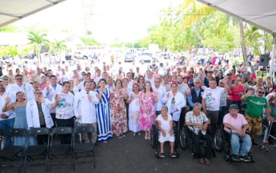 Se inauguró la Jornada Nacional de Salud Pública 2024, en beneficio de las familias tuxpeñas