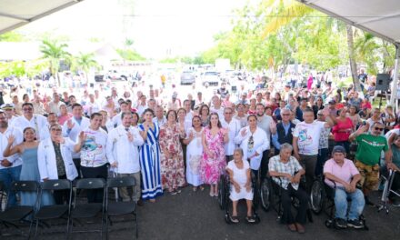 Se inauguró la Jornada Nacional de Salud Pública 2024, en beneficio de las familias tuxpeñas