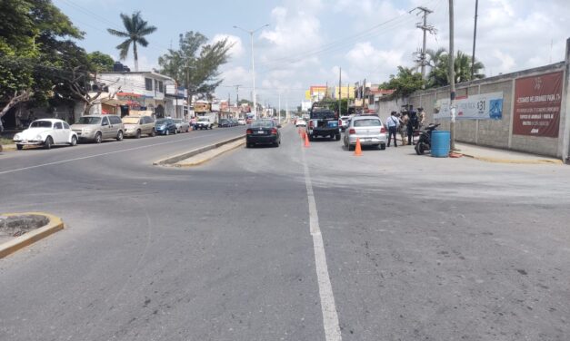 Imprudencia al Volante: Accidente en Avenida Cuauhtémoc Deja un Lesionado