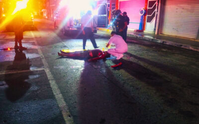 Accidente en el centro deja a Marino en Retiro Gravemente Herido; Conductor de Camioneta Huye