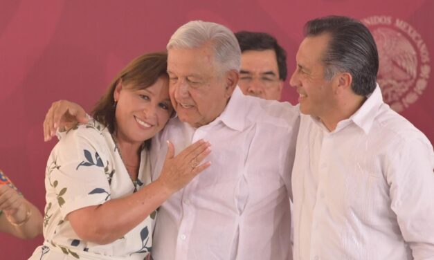 ACOMPAÑADO DE ROCÍO NAHLE Y CUITLÁHUAC GARCÍA, EL PRESIDENTE ANDRÉS MANUEL LÓPEZ OBRADOR INAUGURÓ EL CENTRO CULTURAL LEYES DE REFORMA EN VERACRUZ PUERTO