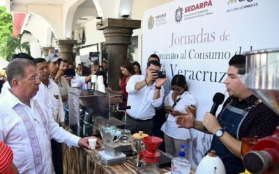 Esta mañana se inauguró en Tuxpan la “Jornada de Fomento al Consumo de Café de Veracruz”