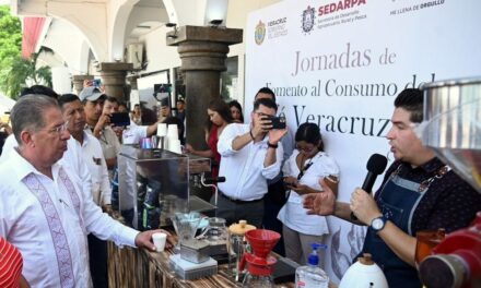 Esta mañana se inauguró en Tuxpan la “Jornada de Fomento al Consumo de Café de Veracruz”