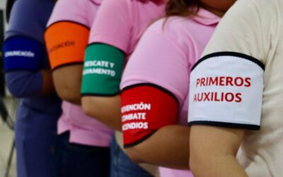 Ayuntamiento y DIF Tuxpan participaron en el Simulacro Nacional 2024, en el Día Nacional de Protección Civil