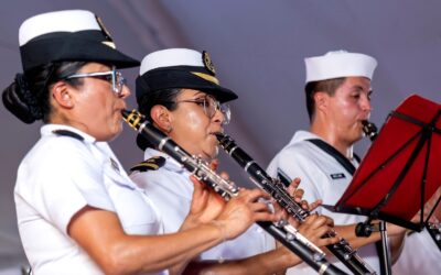 Exitoso e inolvidable concierto en Tuxpan de la Banda Sinfónica de la Secretaría de Marina Armada de México
