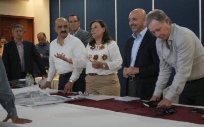 INDUSTRIALES Y EMPRESARIOS SE SUMAN A ROCÍO NAHLE PARA IMPULSAR PROYECTOS DE VIALIDAD EN ZONA CENTRO