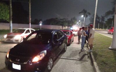 Hicieron «trenecito» en el Manuel Maples Arce