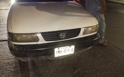 Le dan por «Detroit» a una VENTO en el crucero a Tamiahua