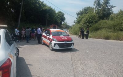 Accidente en la Carretera Tuxpan-Cazones deja un menor lesionado