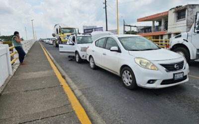 Le dieron por «Detroit» bajando el Puente Tuxpan