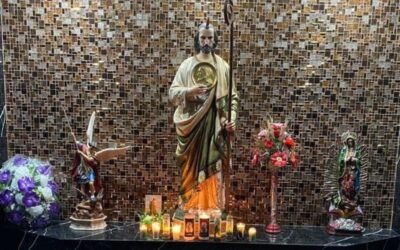 Roban estatua de la Virgen de Guadalupe de la capilla de San Judas Tadeo