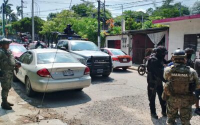 Aseguran armas y vehículos tras operativo en Tuxpan, Veracruz