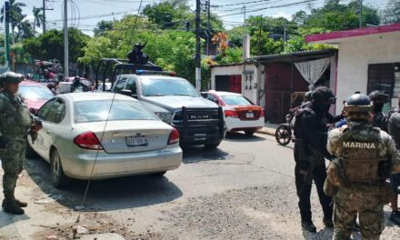 Aseguran armas y vehículos tras operativo en Tuxpan, Veracruz