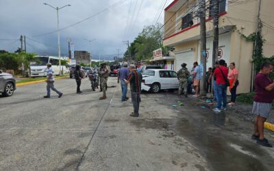 Accidente en las Américas deja dos lesionados
