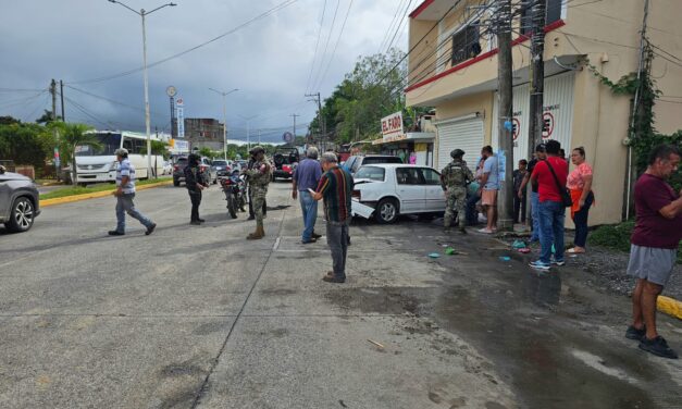 Accidente en las Américas deja dos lesionados