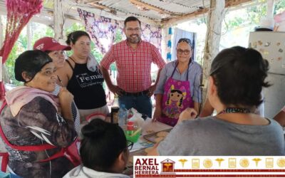 Axel Andrés Bernal Herrera impulsa talleres de repostería en la colonia Libertad