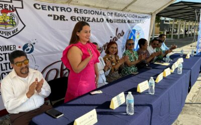 Regiduría Cuarta del Ayuntamiento de Tuxpan se une a la celebración del 46° Aniversario del CREN