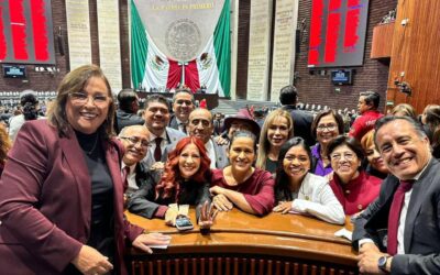CLAUDIA SHEINBAUM SERÁ UNA GRAN PRESIDENTA: ROCÍO NAHLE