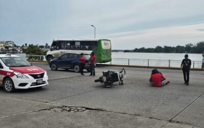 Santiaguenses vienen a chocar a Tuxpan