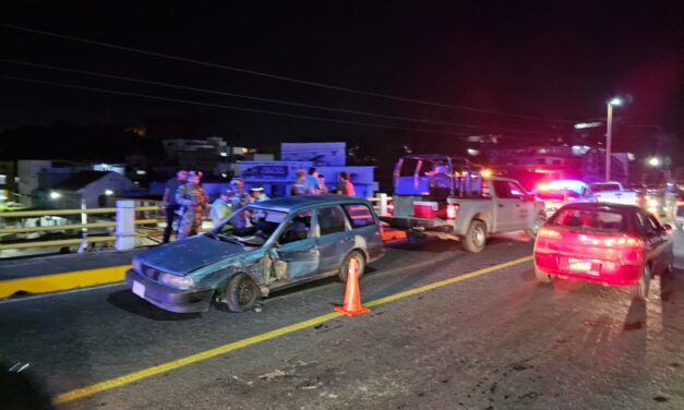 ¡Salva su vida de milagro en el Puente Tuxpan!