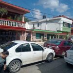 Choque por alcance en la colonia Álvarez deja un lesionado leve