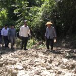 El alcalde Dr. Jesús Fomperoza Torres visitó las comunidades Laja del Tubo y Monte Morelos para atender a las familias del campo