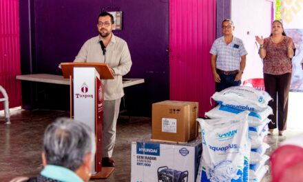 En Tuxpan se apoya la producción acuícola de tilapia para impulsar el desarrollo de las familias, las comunidades y cooperativas pesqueras