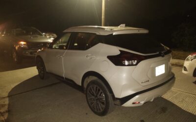 Accidente sin lesionados frente a Mar del Norte en la Tuxpan-Tampico