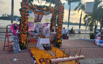 Con gran éxito se llevó a cabo el Concurso de Malinches y Altares, en el marco del Festival de Día de Muertos