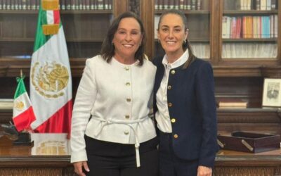 AGRADECE ROCÍO NAHLE TODO EL RESPALDO DE CLAUDIA SHEINBAUM A VERACRUZ