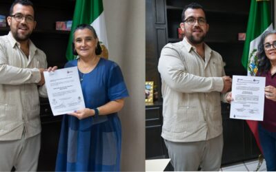 La Mtra. María de la Soledad Miquelajauregui es nueva directora de Cultura, Museos y Bibliotecas, y la L.C. Lucía Santana Cabrera, fue nombrada coordinadora de Recursos Humanos