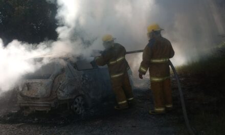 Se incendia automovil en Paises Bajos