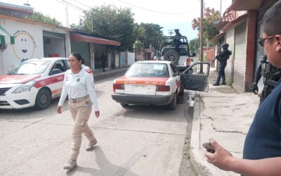 Chocan al Taxi #1365 en la Anáhuac