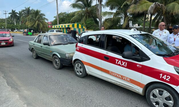 Le dan por «Detroit» al taxi #142 en el Bulevar Ruiz Malerva