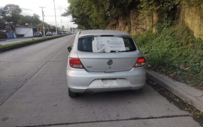 Lo agarró a «Balón Parado» en el libramiento