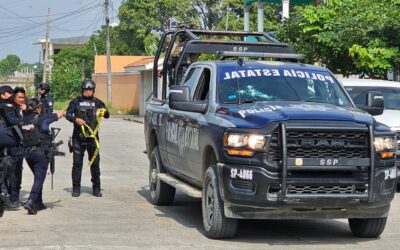 Polémica en Tuxpan por patrulla baleada tras operativo en casa abandonada