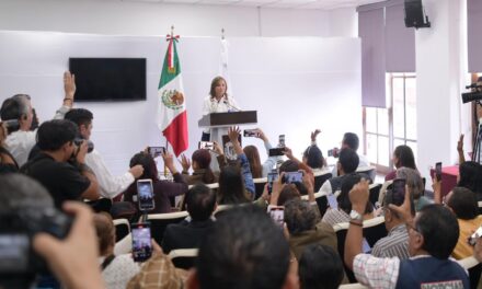 En Seguridad Pública, Veracruz cuenta con un equipo capaz: gobernadora Rocío Nahle