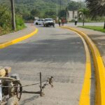 Gobierno de Tuxpan realizó importantes mejoras en la carretera a Tampico, tramo del Cuartel a la UV