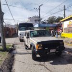 Autobús del Servicio Urbano Tuxpan colisiona con vehículo particular; no hubo lesionados