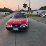 Accidente en la carretera a Cobos: Honda Accord y Taxi protagonizan colisión